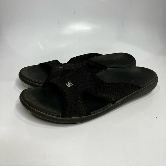 Spenco Breeze Men’s orthotics slides black size 10 - Picture 4 of 8